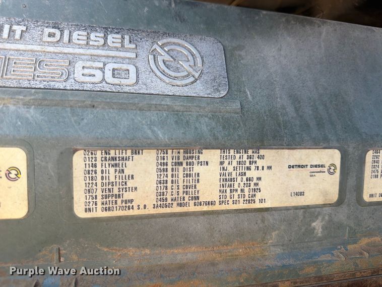 image for item FU4601 1994 Freightliner USF-1E semi truck