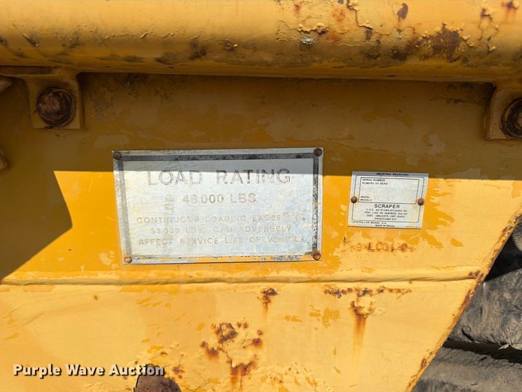 image for item FU4606 1997 Caterpillar 621F scraper