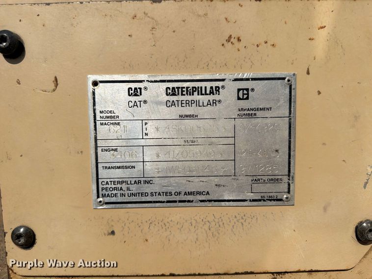 image for item FU4607 1997 Caterpillar 621F scraper
