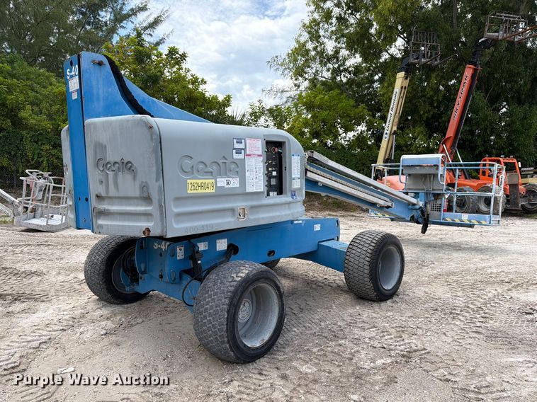 image for item NC9911 2016 Genie S-40 boom lift
