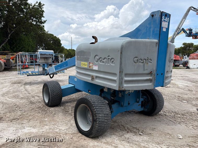image for item NC9911 2016 Genie S-40 boom lift