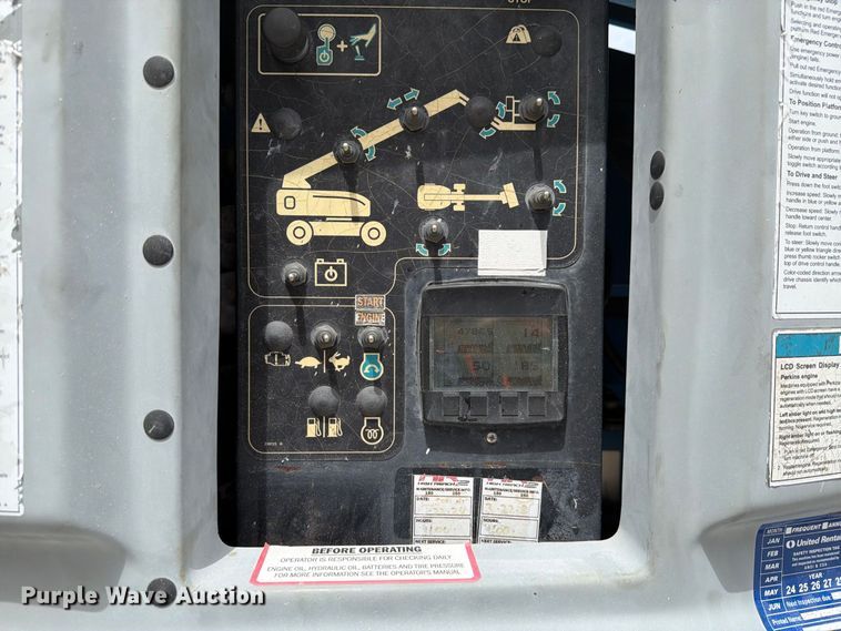 image for item NC9911 2016 Genie S-40 boom lift