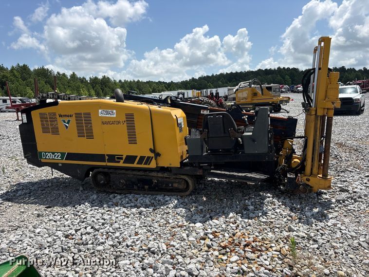 image for item YA2952 2021 Vermeer D20x22 Series III Navigator directional boring unit