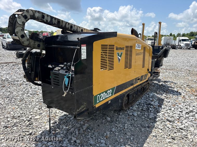 image for item YA2952 2021 Vermeer D20x22 Series III Navigator directional boring unit