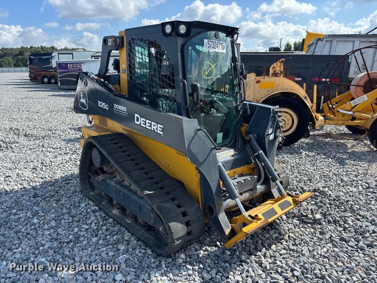image for item YA4188 2022 John Deere 325G tracked skid steer loader