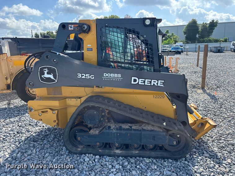 image for item YA4188 2022 John Deere 325G tracked skid steer loader