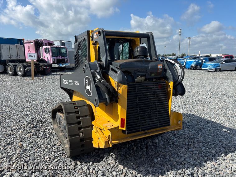 image for item YA4188 2022 John Deere 325G tracked skid steer loader