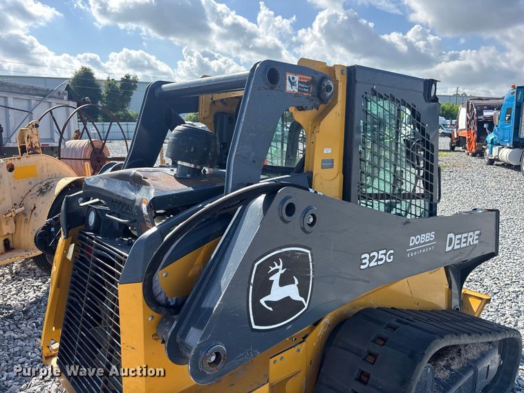 image for item YA4188 2022 John Deere 325G tracked skid steer loader