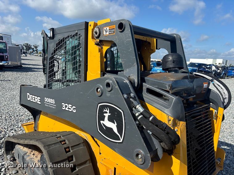 image for item YA4188 2022 John Deere 325G tracked skid steer loader
