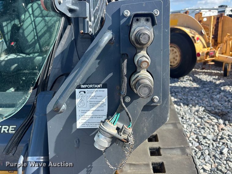 image for item YA4188 2022 John Deere 325G tracked skid steer loader