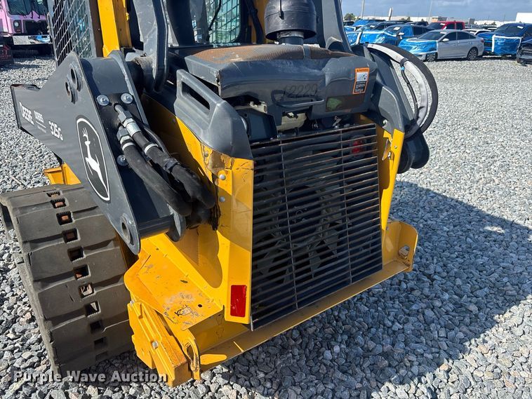 image for item YA4188 2022 John Deere 325G tracked skid steer loader