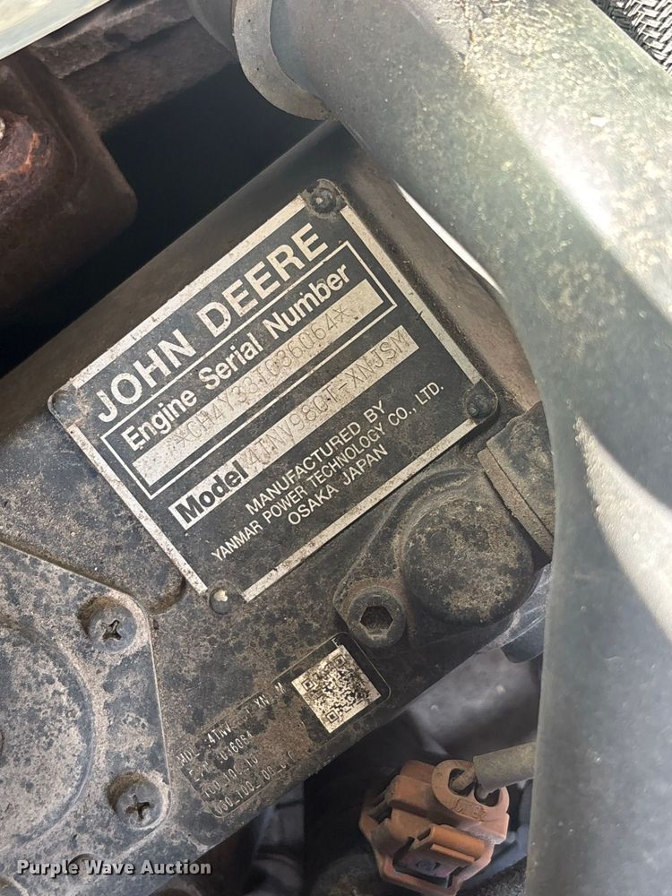 image for item YA4188 2022 John Deere 325G tracked skid steer loader