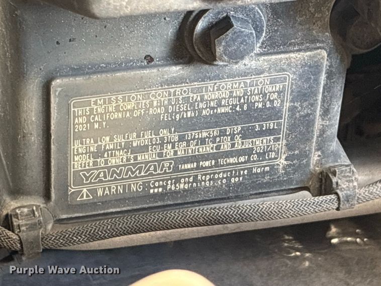 image for item YA4188 2022 John Deere 325G tracked skid steer loader