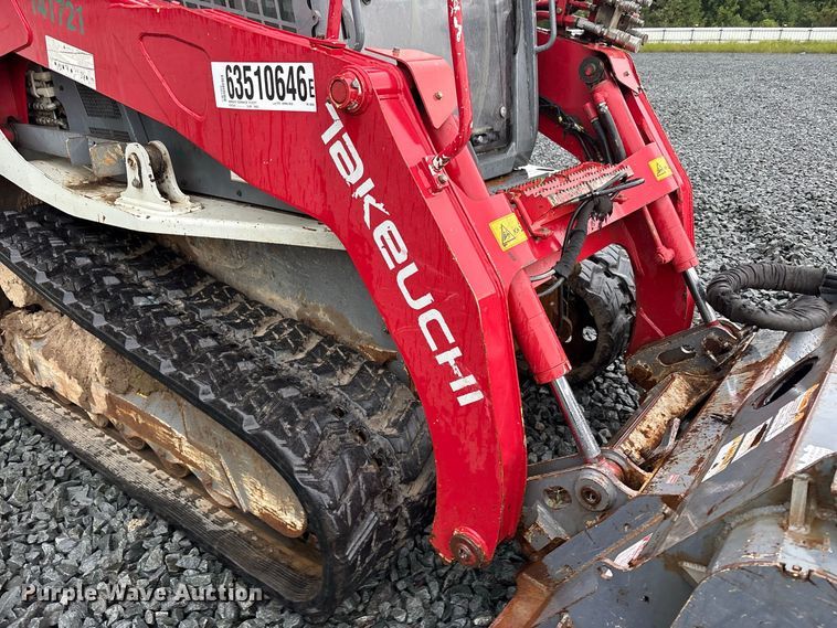 image for item YA4392 2016 Takeuchi TL12V-2 tracked skid steer loader