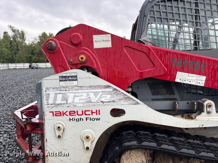image for item YA4392 2016 Takeuchi TL12V-2 tracked skid steer loader