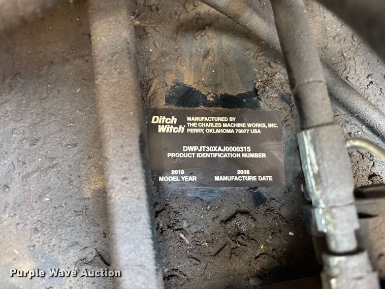image for item YA4429 2018 Ditch Witch JT30 directional boring unit