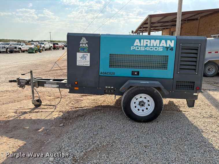image for item YA4649 2021 Airman PDS4005 T4 air compressor