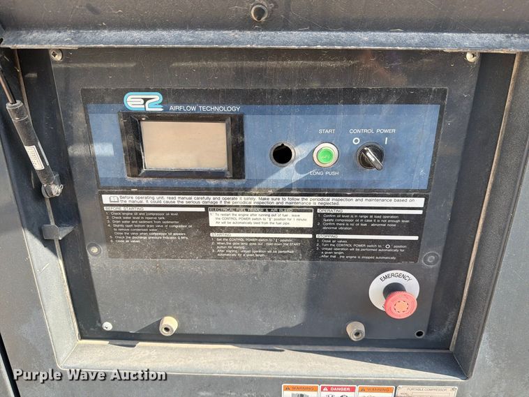 image for item YA4649 2021 Airman PDS4005 T4 air compressor