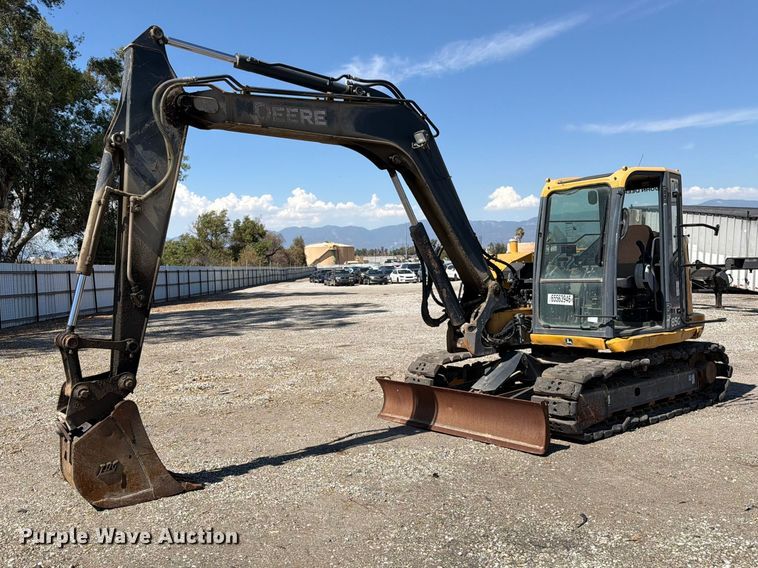 2019 John Deere 85G mini excavator