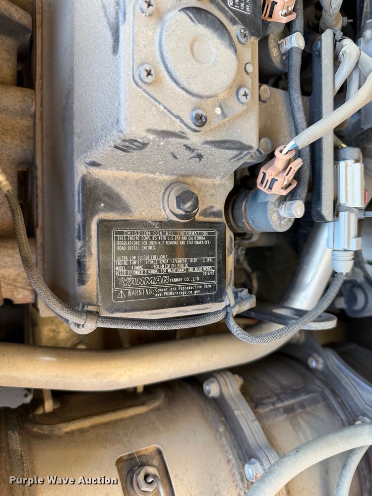 image for item YA4675 2019 John Deere 85G mini excavator