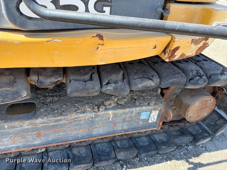 image for item YA4675 2019 John Deere 85G mini excavator