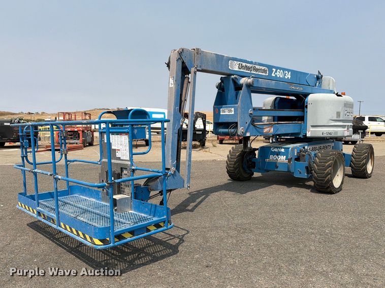 2012 Genie Z-60 boom lift