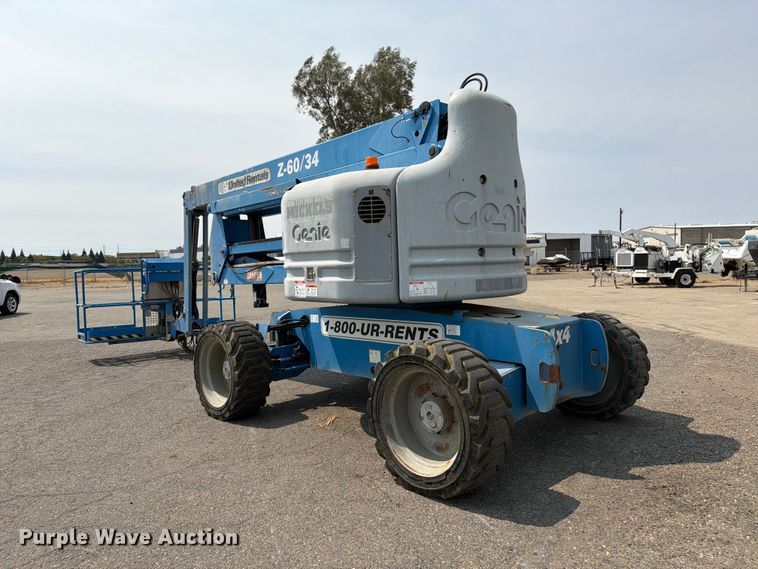 image for item YA4760 2012 Genie Z-60 boom lift