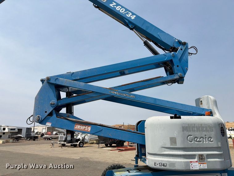 image for item YA4760 2012 Genie Z-60 boom lift