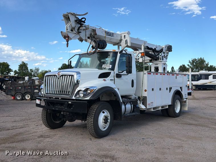 image for item YA4843 2023 International HV507 digger derrick truck