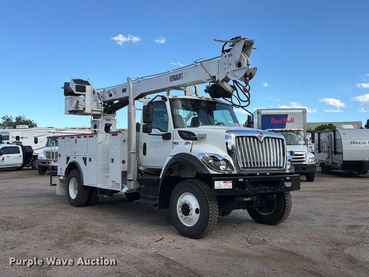 image for item YA4843 2023 International HV507 digger derrick truck