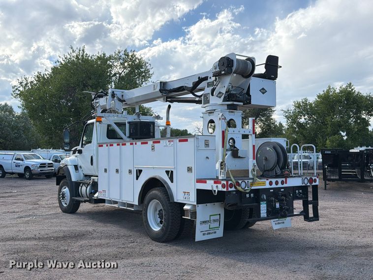 image for item YA4843 2023 International HV507 digger derrick truck