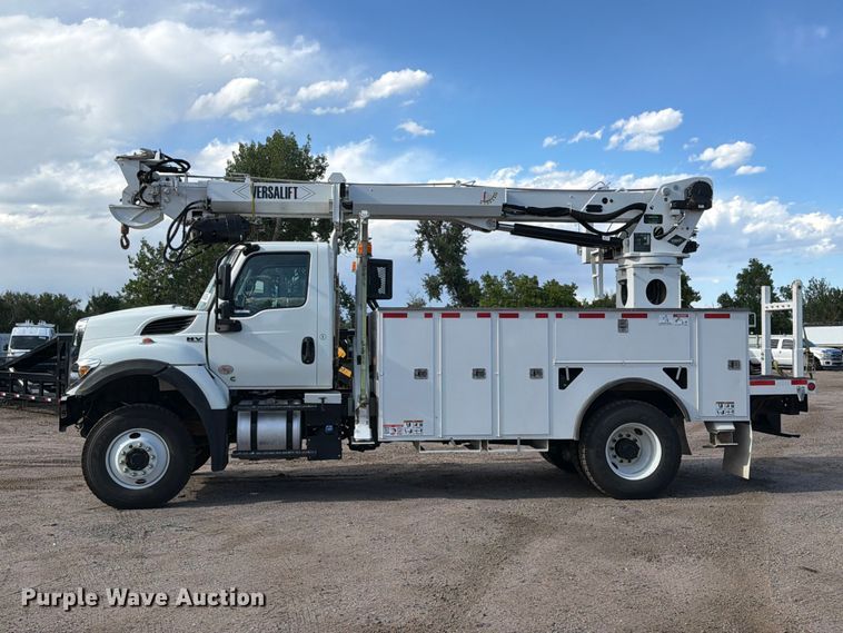 image for item YA4843 2023 International HV507 digger derrick truck
