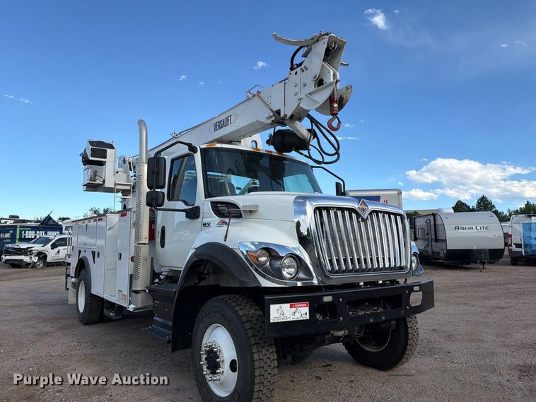image for item YA4843 2023 International HV507 digger derrick truck