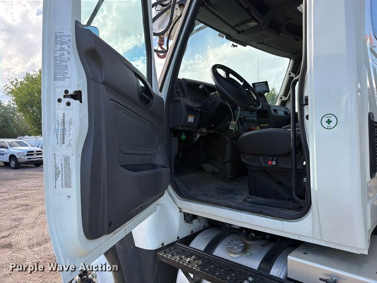 image for item YA4843 2023 International HV507 digger derrick truck