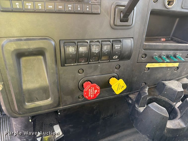 image for item YA4843 2023 International HV507 digger derrick truck