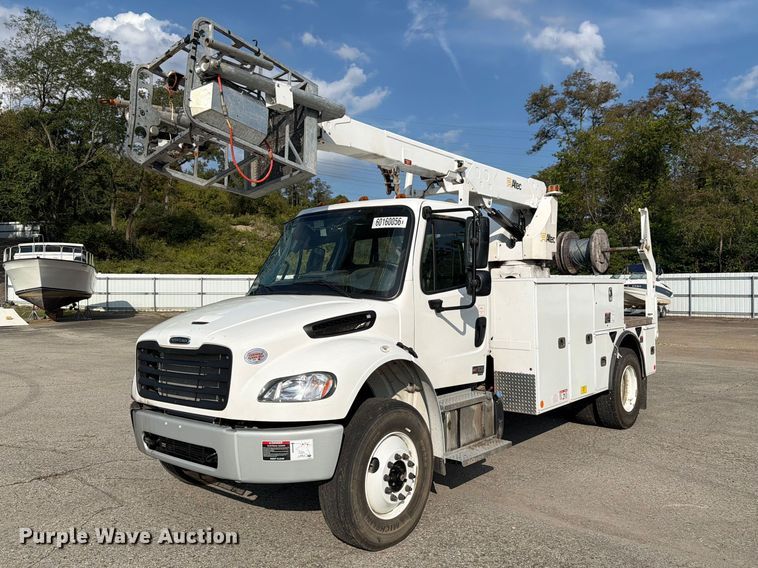 2025 Freightliner Business Class M2 cable placer bucket truck