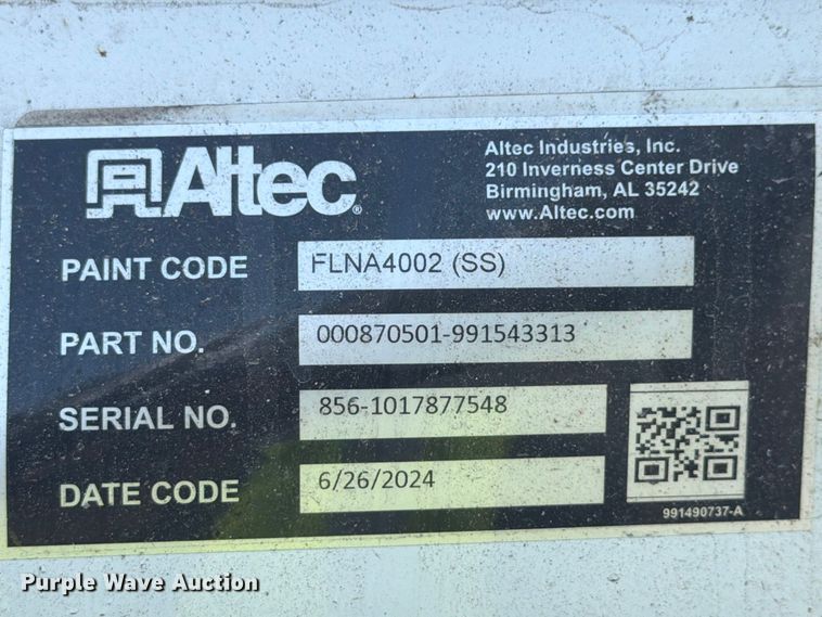 image for item YA4968 2025 Freightliner Business Class M2 cable placer bucket truck