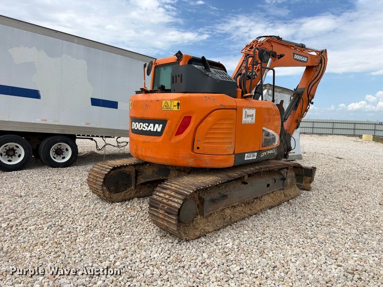 image for item YA5006 2022 Doosan DX140 LCR-5 excavator