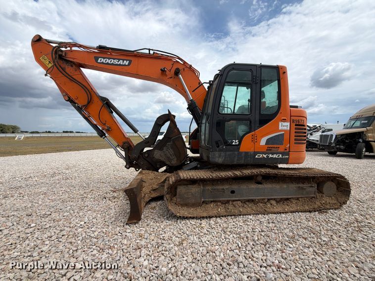 image for item YA5006 2022 Doosan DX140 LCR-5 excavator