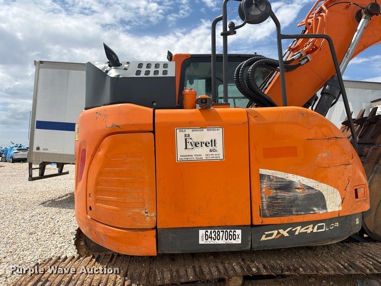 image for item YA5006 2022 Doosan DX140 LCR-5 excavator