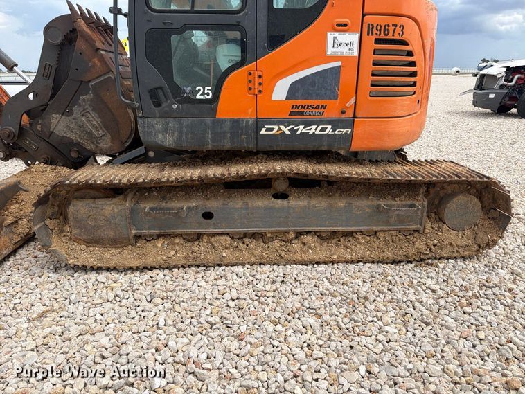 image for item YA5006 2022 Doosan DX140 LCR-5 excavator