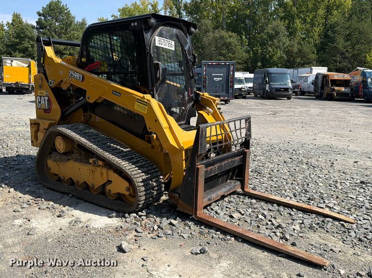 image for item YA5084 2023 Caterpillar 259D3 tracked skid steer loader
