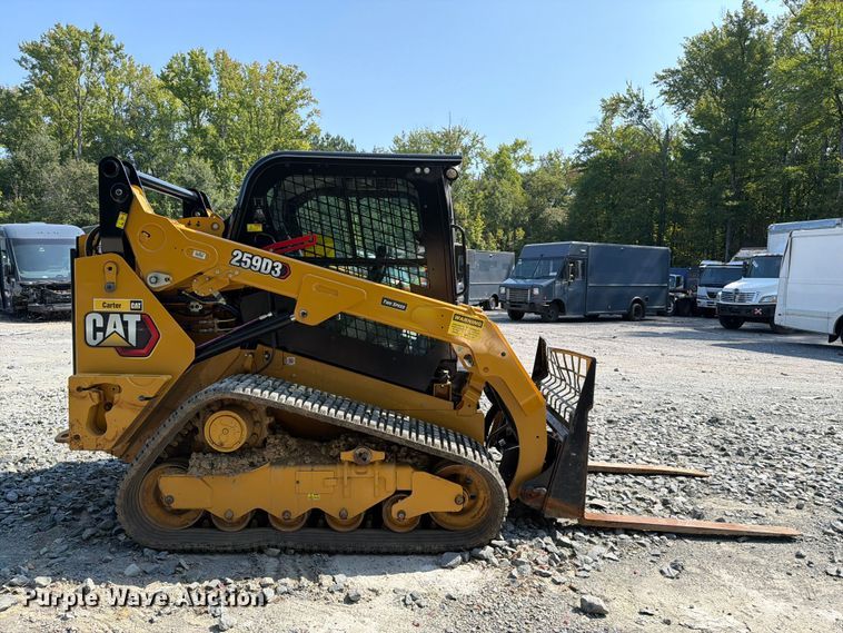 image for item YA5084 2023 Caterpillar 259D3 tracked skid steer loader