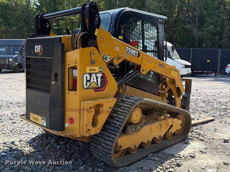 image for item YA5084 2023 Caterpillar 259D3 tracked skid steer loader