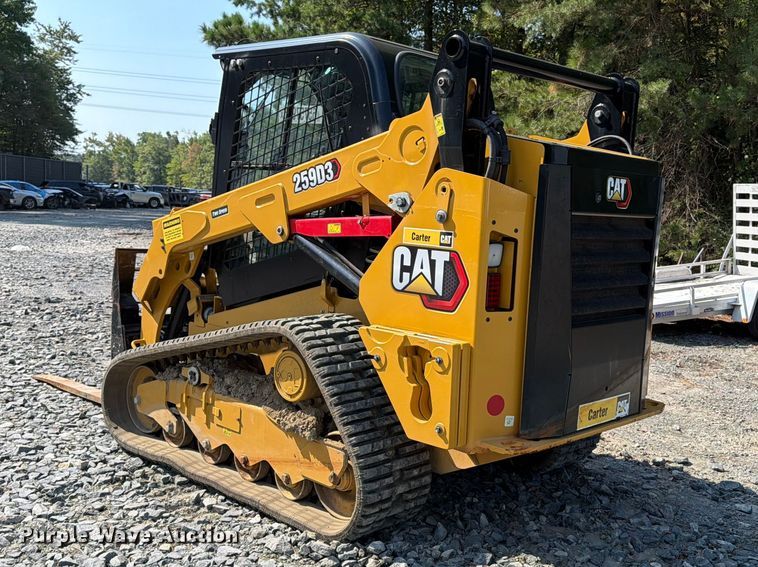 image for item YA5084 2023 Caterpillar 259D3 tracked skid steer loader