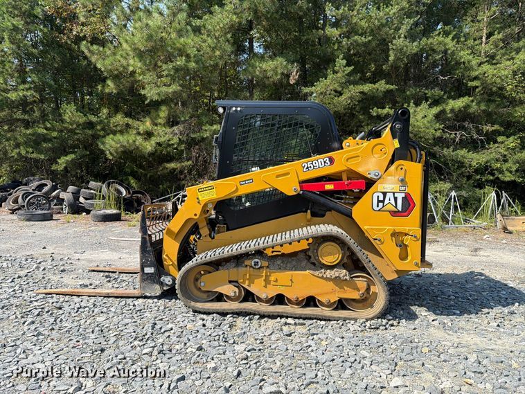 image for item YA5084 2023 Caterpillar 259D3 tracked skid steer loader