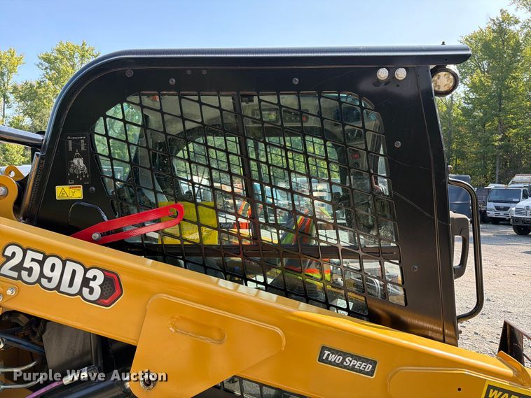 image for item YA5084 2023 Caterpillar 259D3 tracked skid steer loader