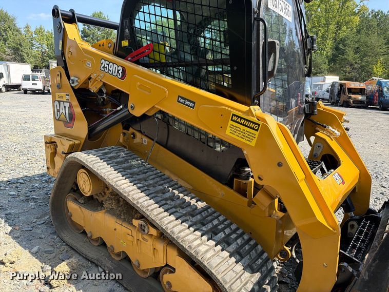 image for item YA5084 2023 Caterpillar 259D3 tracked skid steer loader