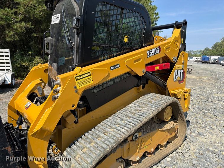 image for item YA5084 2023 Caterpillar 259D3 tracked skid steer loader