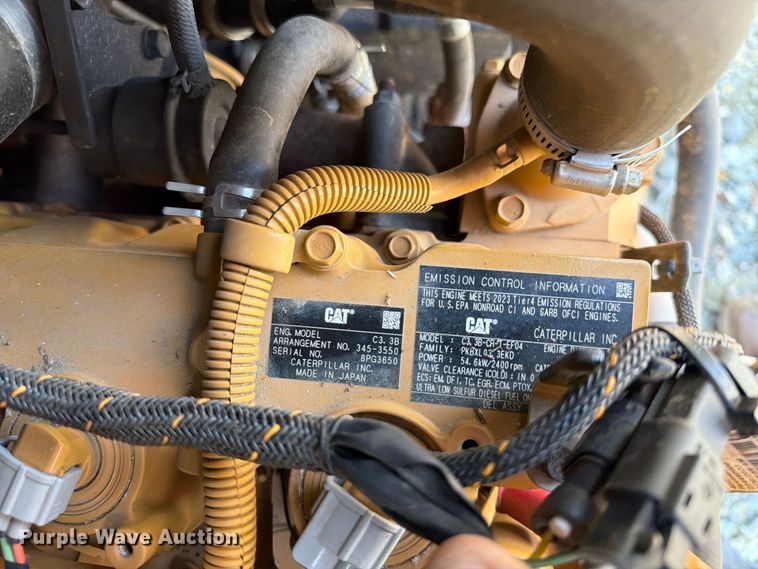 image for item YA5084 2023 Caterpillar 259D3 tracked skid steer loader